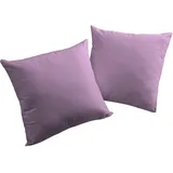 Wirth Kissenbezug Newbury 50 x 50 cm Lila