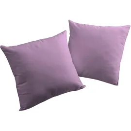 Wirth Kissenbezug Newbury 50 x 50 cm Lila