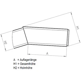 Mauderer SuperLeicht-Schiene A mit Rand