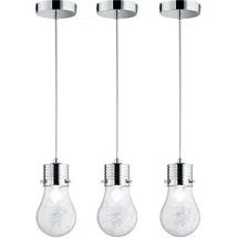 ETC Shop Vintage 3-flg. 12 cm Drahtgeflecht chrom