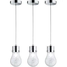 ETC Shop Vintage 3-flg. 12 cm Drahtgeflecht chrom