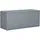 vidaXL Garten-Aufbewahrungsbox 270 L 44,5 x 51 cm Grau