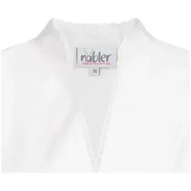 Nübler Dirndlbluse Babsi Weiß 32