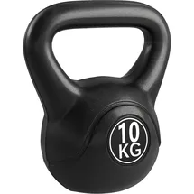 Homcom Kettlebell Kugelhantel 10 kg schwarz