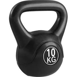Homcom Kettlebell Kugelhantel 10 kg schwarz