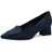 Marco Tozzi Hochfrontpumps für Damen, blau, Größe 37 EU