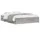vidaXL Bettgestell 140 x 200 cm H2 Grau