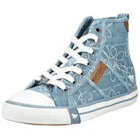 Mustang Winona Damen High Top-Sneaker Blau 39