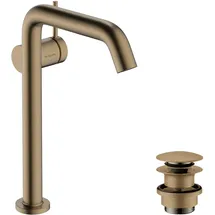 Hansgrohe Tecturis S Waschtischarmatur mit Push-Open Ablaufgarnitur Chrom