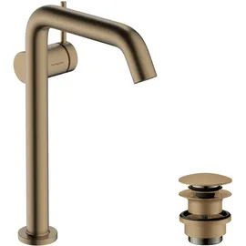 Hansgrohe Tecturis S Waschtischarmatur mit Push-Open Ablaufgarnitur Chrom