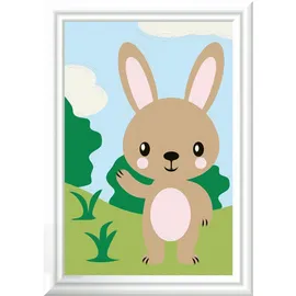 Ravensburger Malen nach Zahlen Süßer Hase 1 St. weiß