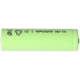 AccuCell NiMH Akku Flat Top Mignon AA 800mAh mit Lötfahne in U-Form