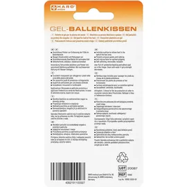 HARO Gel-Ballenkissen 2 St Gelplatten