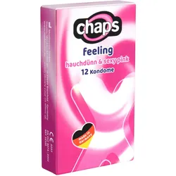 «Feeling» (Hauchzart, Rosé) unvergleichlich zarte Kondome (12 Kondome)