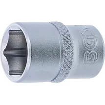 BGS Steckschlüssel-Einsatz Sechskant 12 mm 6,3 mm (1/4")