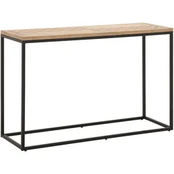 Konsolentisch Catalina Eichefarben/Schwarz MDF