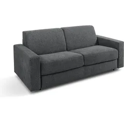 Schlafsofa 0255 Stoff Jet Black