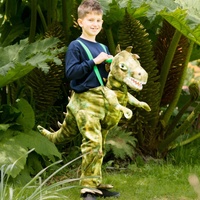 amscan - Dinosaurier-Kostüm, Jungen, Rdi3, mehrfarbig, 3 – 4 Jahre