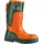 FELDTMANN Forst-Gummistiefel Ulme orange/grün Größe 48