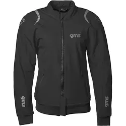 GMS Falcon Damen Motorrad Textiljacke, schwarz, Größe 2XL