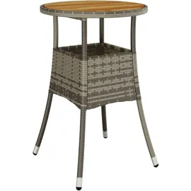 vidaXL Bistroset 5-tlg. Grau