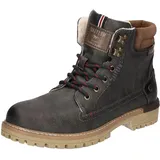 Mustang Schnürstiefelette Warmfutter für Herren, grau, Größe 48 EU,