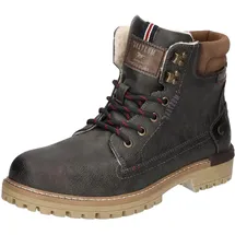 Mustang Schnürstiefelette Warmfutter für Herren, grau, Größe 48 EU,