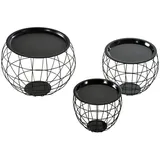Homcom Couchtisch, Beistelltisch, Kaffeetisch, abnehmbare Tischplatte,