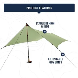 Sea to Summit Escapist Evo Tarp Planenzelt 320 x 285 cm Weiß