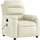 vidaXL Massagesessel Creme Kunstleder 92,5 x 100 x 92,5 cm Beige