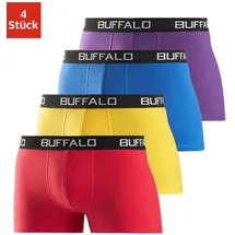 Buffalo Boxershorts bunt L 4er Pack