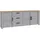 Forte Bohol 220 x 87 x 42 cm Grau / Weiß