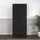 [en.casa] Kleiderschrank Hankasalmi mit 2 Schubladen 180x90x40 cm Schwarz