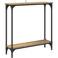 VidaXL Konsolentisch Artisan-Eiche 75 x 22,5 x 75 cm