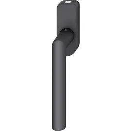 FSB Fenstergriff 34 1076 abschließbar ovale Rosette, - schwarz matt