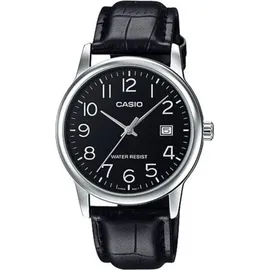Casio MTP-V002L-1B Leder 40 mm ZEGAREK MĘSKI CASIO MTP-V002L-1BUDF