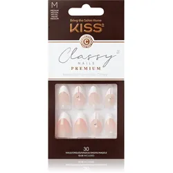 KISS Classy Nails Premium künstliche Fingernägel Highlights 30 St.