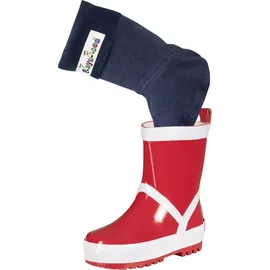 Playshoes Fleece-Stiefel-Socke Blau 22