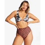 BILLABONG "Spotted In Paradise Ava", Damen, Gr. S, Cup B, bunt (multi), 85% Polyester, 15% Elasthan, Bikini-Oberteile