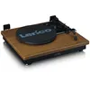 LENCO Plattenspieler Plattenspieler mit Bluetooth und 2 externen Lautsprechern, braun, B:44,7cm H:16,5cm T:54,7cm, Plattenspieler