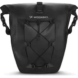 Wozinsky Wasserdichte Fahrradtasche Kofferraumtasche Gepäcktasche 25l Rot