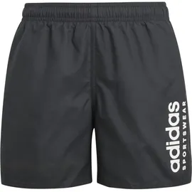 adidas Sportswear Essentials Logo CLX Kids Badeshorts Black / White 128