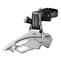 Shimano Altus FD-M371 Umwerfer 3x9-fach silber 63-66° Kettenstrebenwinkel 2022 Umwerfer