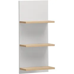 Tchibo - Regal »Emmik« - 30,5x17,5x70cm - braun - Holz / Metall