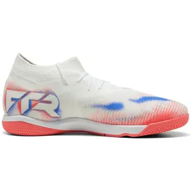 Puma Future 8 Match It Hallenschuhe Herren Puma White/Puma Black/Glowing Red 46