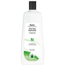 Basler Aloe Vera Dauerwelle N, für normales Haar, Sparflasche 1 Liter - Ergiebige Größe | Dauerwelle Lotion