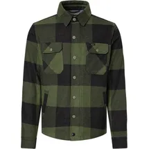 Rokker Dakota Motorradjacke Dunkelgrün/Schwarz 4XL