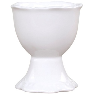 Chic Antique Eierbecher H6/D5 cm, weiß
