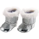 Heless Puppenstiefel Silber (844)