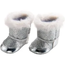 Heless Puppenstiefel Silber (844)